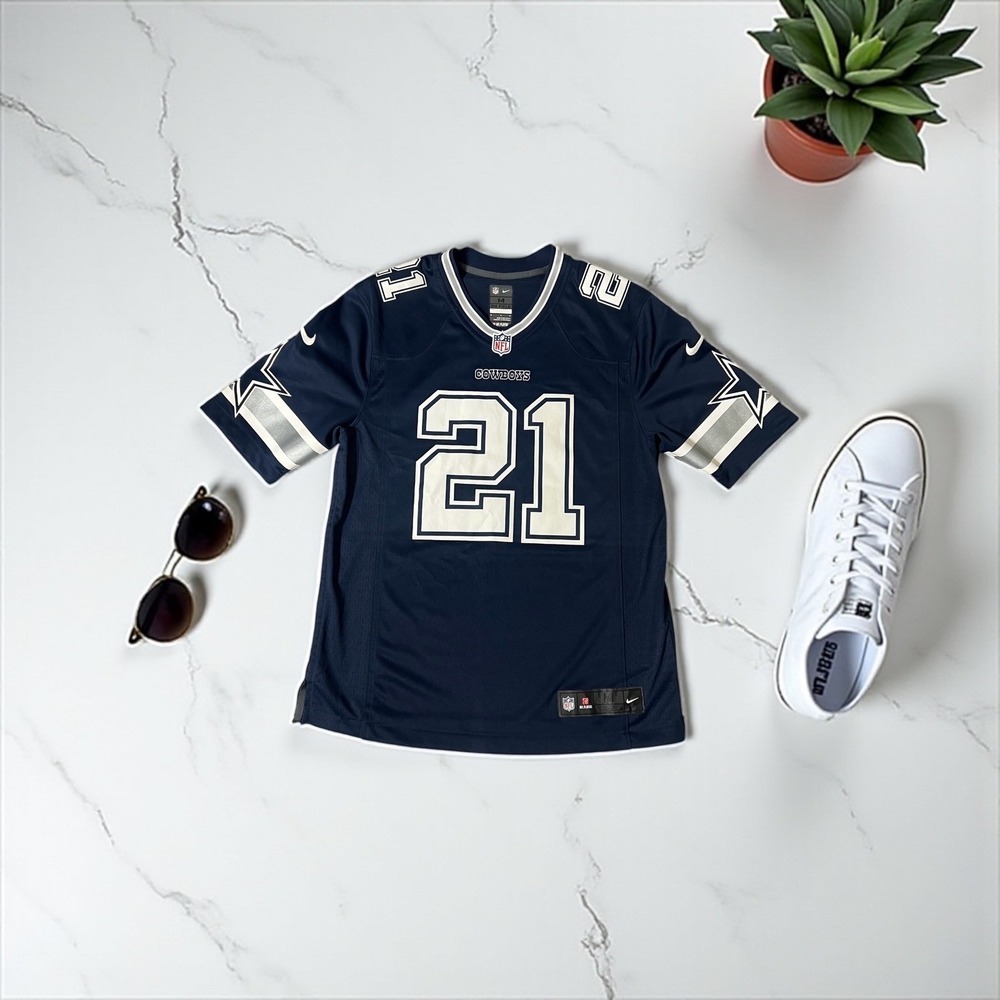 Nike Dallas Cowboys Ezekiel Elliott #21 NFL Jersey -‎ Mens Size Medium